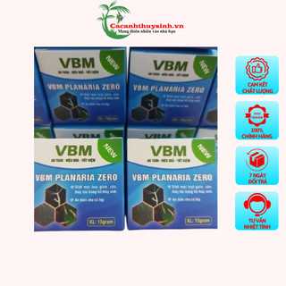 Diệt giun sán thuỷ tức trong bể cá cảnh - vbm planaria zero - cá cảnh thủy sinh