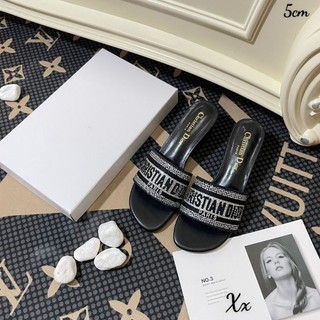 Guốc D đế 5p đính đá fullbox