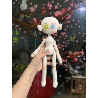 Body búp bê mẹ ma, búp bê may tay - tặng đính ngọc rốn
