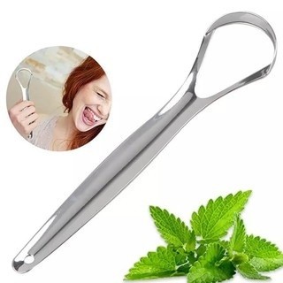 Dụng Cụ Vệ Sinh Lưỡi Bằng Inox Cao Cấp Cây Cạo Lưỡi Làm Sạch Loại Bỏ Hôi Miệng Tiện Dụng 88456 CHỢ TỐT STORE