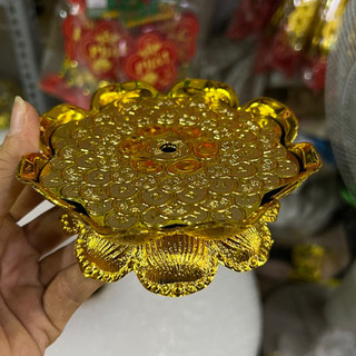 Đế tỏi hình tháp sen (2 lớp) size 12cm làm bông tỏi thân tài chưng tết