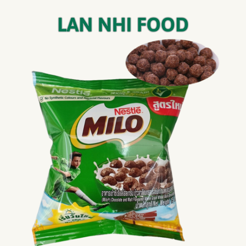 Snack ngũ cốc milo - bim bim milo bịch 12 gói