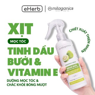 Xịt bưởi mọc tóc MILAGANICS chiết xuất từ tinh dầu bưởi nguyên chất, hạn chế rụng tóc, kích thích mọc tóc 250ml (chai)