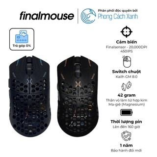 Chuột không dây siêu nhẹ Finalmouse UltralightX - Hàng Chính Hãng