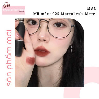 Son MAC Powder Kiss thỏi - 925 Marrakesh - mere (CÓ ẢNH CHỤP THẬT Ở CUỐI)