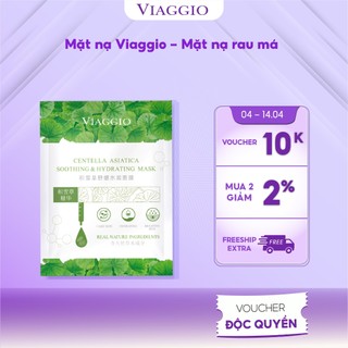 Mặt nạ Viaggio - Mặt nạ rau má - Dưỡng ẩm chuyên sâu - Tái tạo làn da
