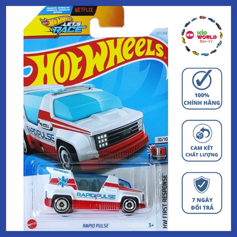 Xe mô hình Hot Wheels basic Rapid Pulse HRY68.