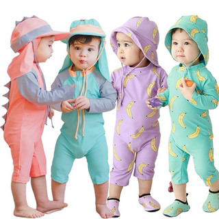 Đồ bơi cho bé trai 1-2-3-4-5-6 tuổi tay dài