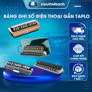 Bảng Số Điện Thoại Ô Tô Vẫn Gỗ Cao Cấp, Bảng Ghi Số Điện Thoại Để Taplo Xe Hơi Cho Xe Dừng Đỗ