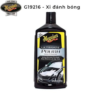 Xi bước 2 đánh bóng xóa xước nhanh cho xe hơi dòng cao cấp Meguiar's Ultimate Polish, G19216, 473 ml