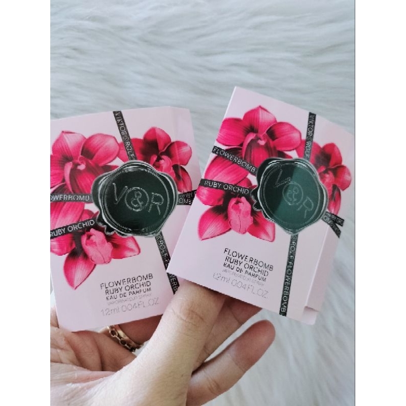 vial/ mẫu thử NƯỚC HOA  FLOWER BOMB RUBY ORCHID Edp