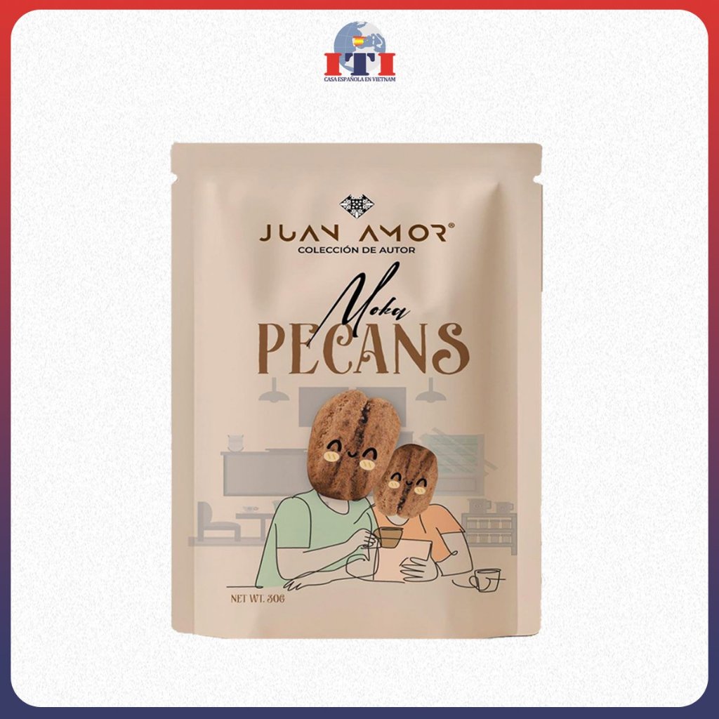 Hạt Dinh Dưỡng Moka Pecans - Hạt hồ đào Sô cô la cà phê
