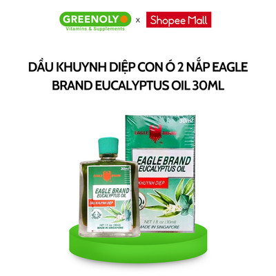 Dầu Khuynh Diệp Cho Bé Con Ó Eagle Eucalyptus Oil hỗ trợ giữ ấm, cảm cúm cho bé