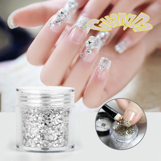 Nhủ kim tuyến màu bạc -ẩn móng