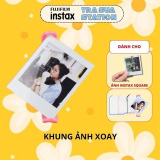 ĐẾ XOAY TRƯNG BÀY CHO ẢNH INSTAX SQUARE