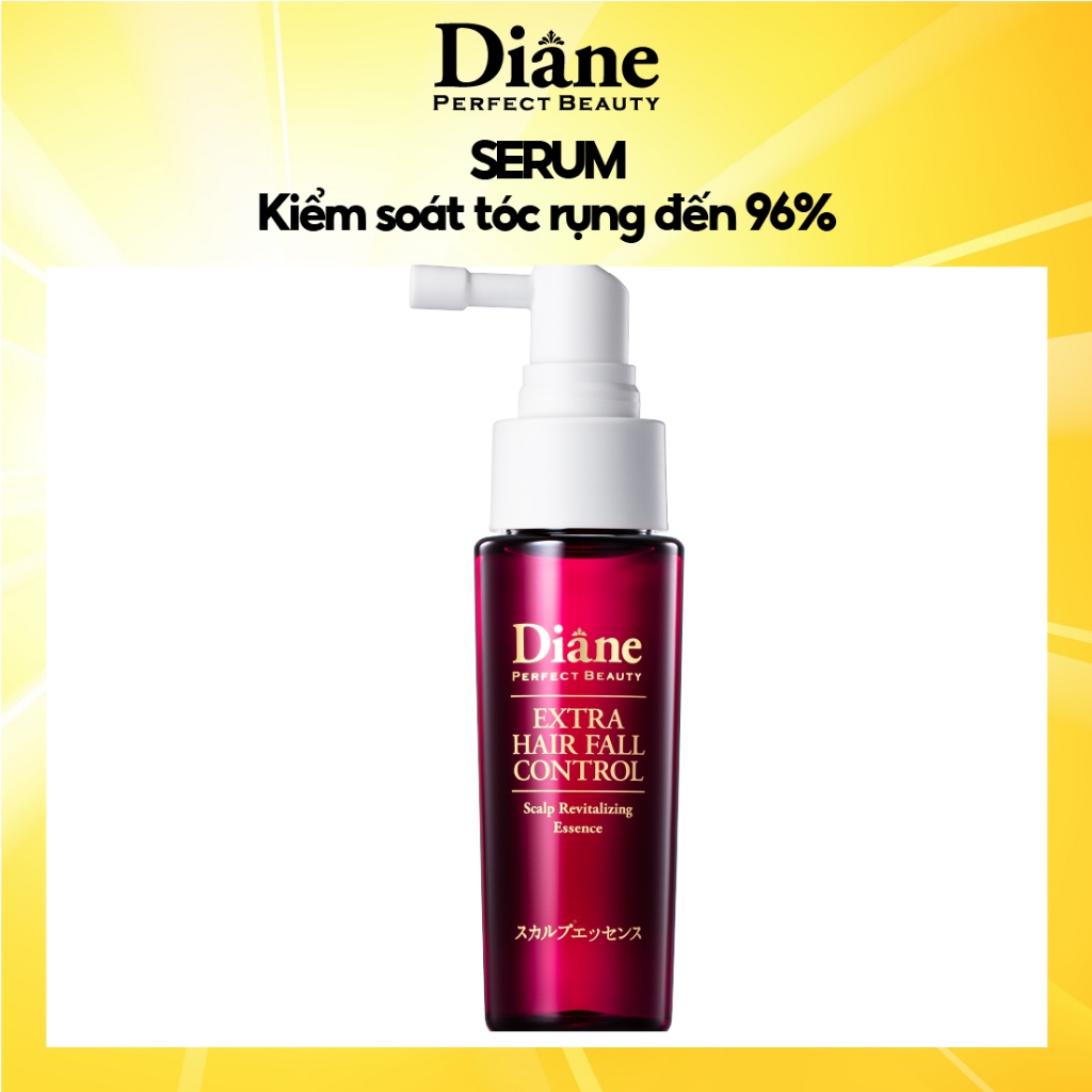 Serum, Tinh chất Kiểm Soát và Ngăn Ngừa Tóc Rụng Moist Diane Extra Hair Fall Control Scapl Revitalizing Essence 50ml