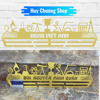 Giá treo huy chương gắn tường, khung treo huy chương trưng bày mẫu G11 thiết kế tên theo yêu cầu