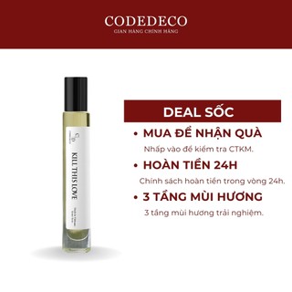 Tinh dầu nước hoa codedeco kill this love 10ml dạng lăn