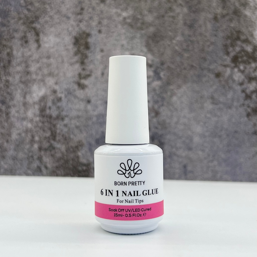 Gel Glue 6in1 Base Top Dán Móng Nối Móng