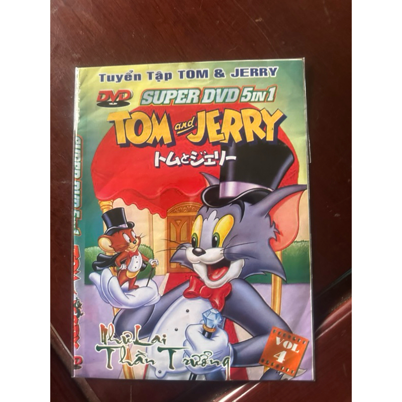 Dvd Phim Hoạt Hình Tom Và Jerry