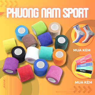 Băng keo thể thao quấn cổ chân đá bóng, băng xốp bảo vệ cổ chân băng dán cơ thể thao đa năng quấn cổ tay ngón tay