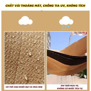 [FREESHIP] BẠT CHE NẮNG 2*2M