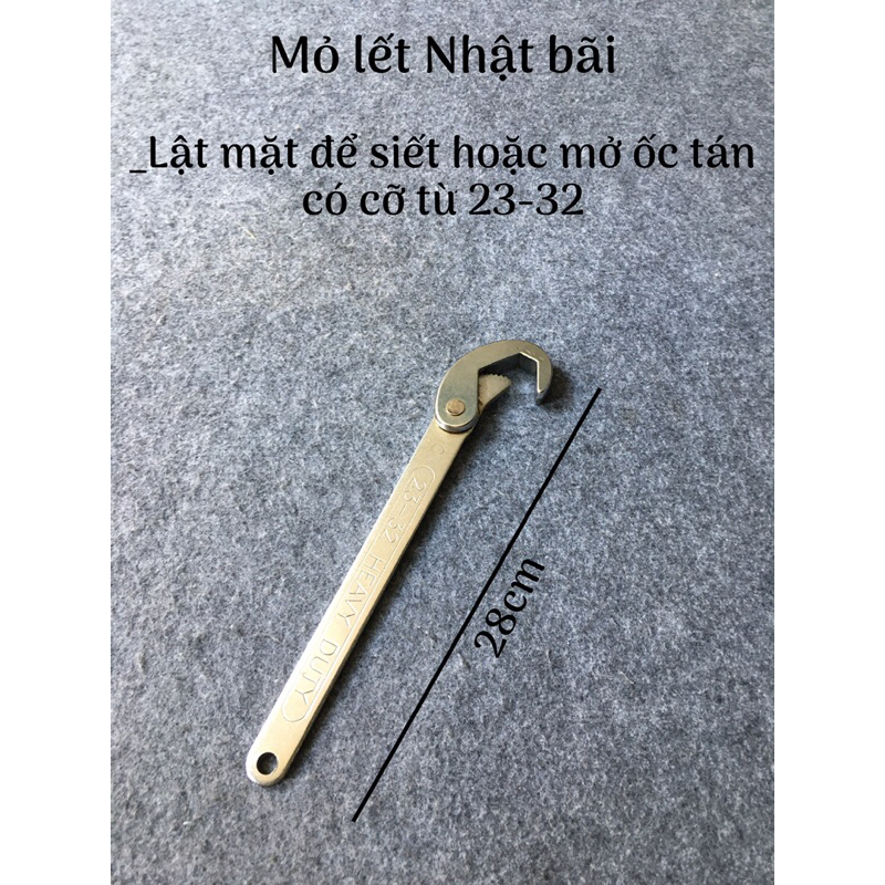 Mỏ lết Nhật bãi