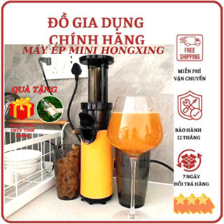 Máy Ép Chậm Mini Hongxing Ép Kiệt Bã ,Giữ Lại Tới Hơn 90% Vitamin,Dưỡng Chất , Nhỏ Gọn Dễ Dàng Sử Dụng