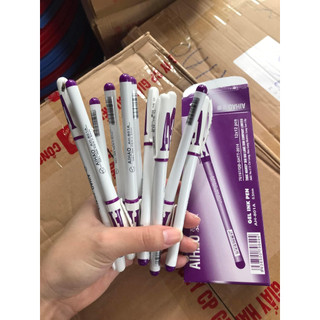 Hộp 12 bút chữ A nét 0.5mm dành cho học sinh, sinh viên