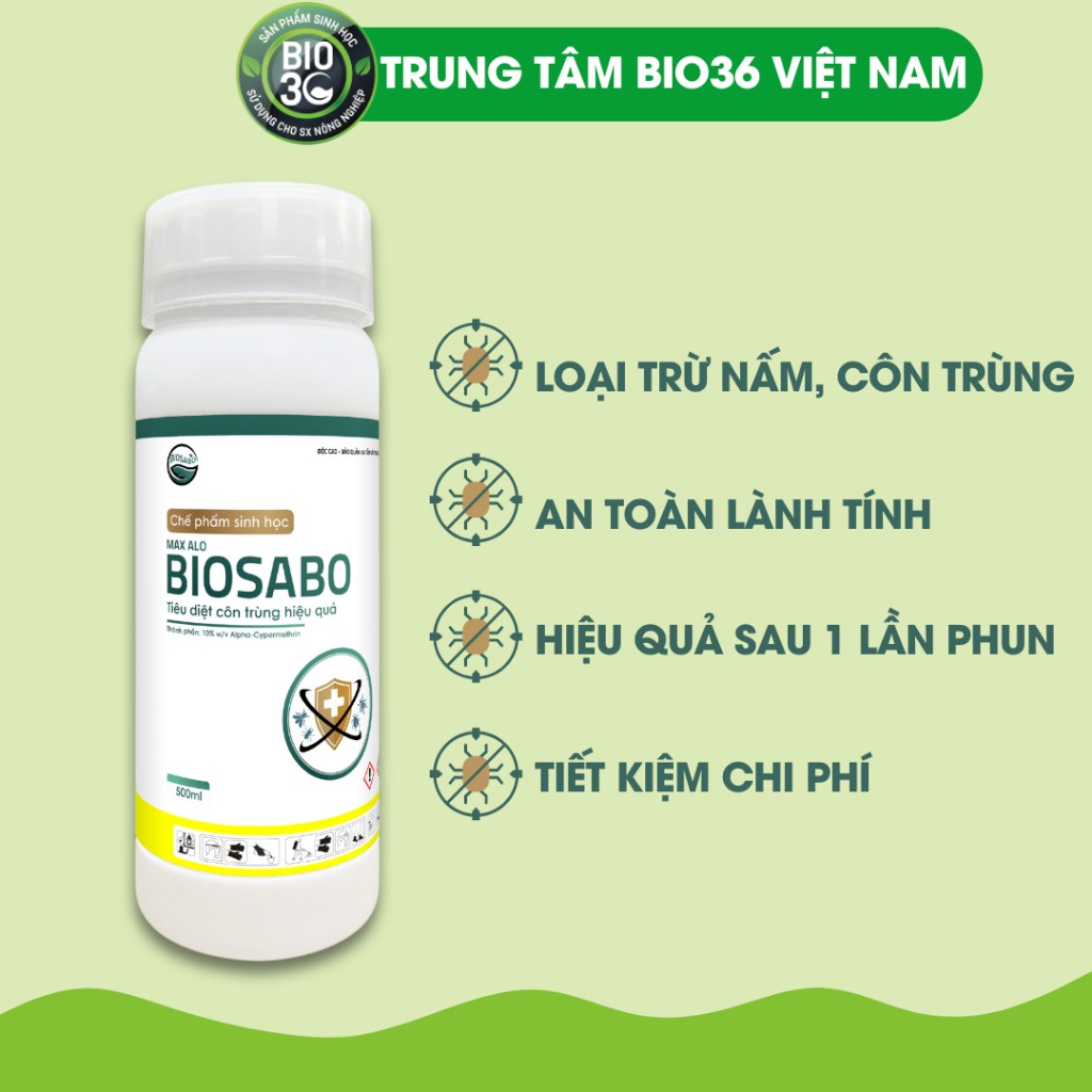 BIOSABO SĂN CÔN TRÙNG SINH HỌC ( Sản phẩm thuộc BIO36 )