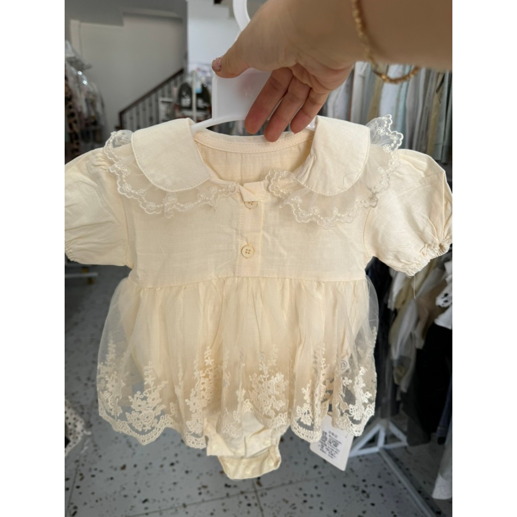 Body váy bé gái mặc đầy tháng/ thôi nôi
