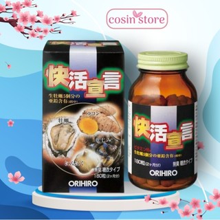 Viên Uống Tinh Chất Hàu Tươi Tỏi Nghệ Orihiro 180 Viên - Hỗ Trợ Tăng Cường Sinh Lý Nam