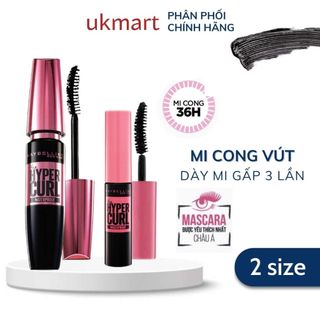 Mascara Dài và Cong Mi Maybelline New York Hyper Curl Waterproof Màu Đen