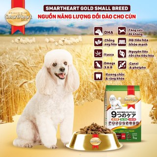 Hạt smartheart gold small breed | hạt smartheart gold cao cấp cho chó lớn size nhỏ vị cừu & gạo 1kg