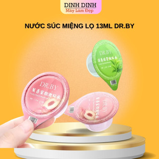 Nước súc miệng mini diệt khuẩn DR.BY, nước xúc miệng làm thơm, giảm hôi miệng lọ 13ml hương hoa quả