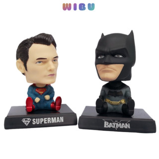 Mô Hình SupperMen BatMan Siêu Nhân DC lắc đầu chibi dễ thương ngỗ nghĩnh - Quà tặng , bầy bàn , bầy taplo