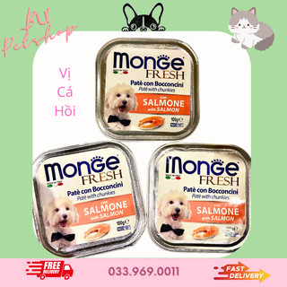 PATE CHO CHÓ MONGE - Hộp 100gr