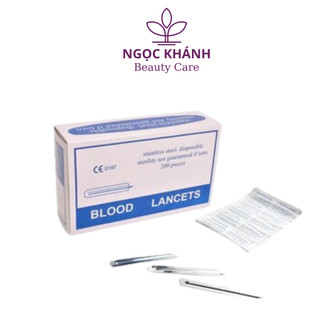 Kim Chích Mụn LANCETS | Hộp 200 Kim Chính hãng