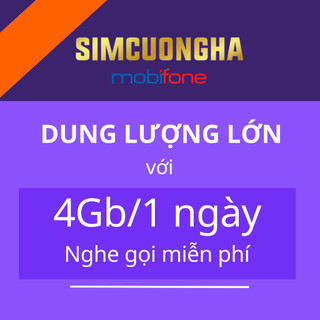 Sim 4g mobifone SKY89, sim dùng mạng tốc độ cao kèm ưu đãi lớn 4Gb/ngày, nghe gọi miễn phí thả ga - SIMCUONGHA