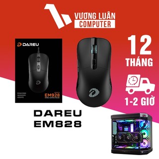 Chuột chơi game có dây dareu em 928 rgb hàng chính hãng