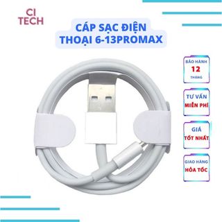 Cáp sạc điện thoại 5ic cho các dòng 6-13 dây sạc giá rẻ