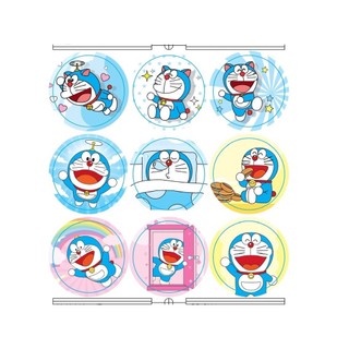#Sticker Doremon decal giấy 400 tem/cuộn