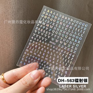 STICKER DÁN MÓNG CHỦ ĐỀ CHỮ MỚI T10