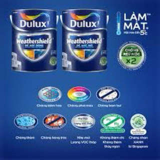 BJ9 - Sơn trắng Ngoại Thất Dulux Weathershield- 1 lít