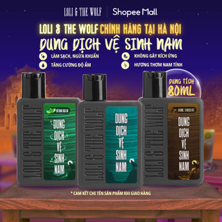 Dung Dịch Vệ Sinh Nam Giới Loli & The Wolf On Hương Thơm Lôi Cuốn Nam Tính Khử Khuẩn Khử Mùi Tốt 80ml