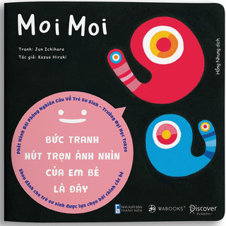 Sách - Moi Moi Giúp các em bé ngừng khóc - Ehon Nhật Bản cho trẻ sơ sinh