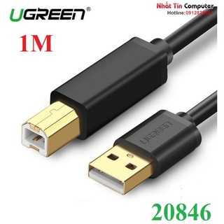 Cáp máy in usb 2.0 dài 1m đầu ugreen 20846 cao cấp