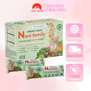 Ngũ Cốc 36 loại hạt và RAU CỦ, QUẢ đắc biệt. Nani Family loại đặc biệt có đông trùng hạ thảo