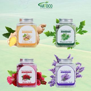 Muối Ngâm Chân Thảo Dược Hatoco 500g, Giảm Nhức Mỏi Bàn Chân, Tê Lạnh, Thư Giãn Ngủ Ngon