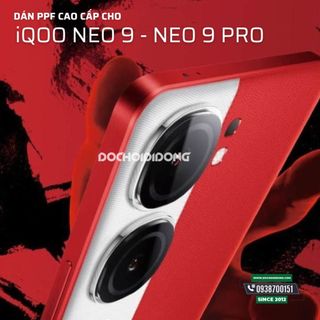 Miếng dán ppf hydorgen iqoo neo 9 - 9 pro trong, nhám, đổi màu cao cấp